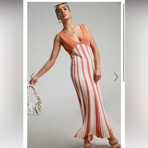 Showpo knit rib maxi dress